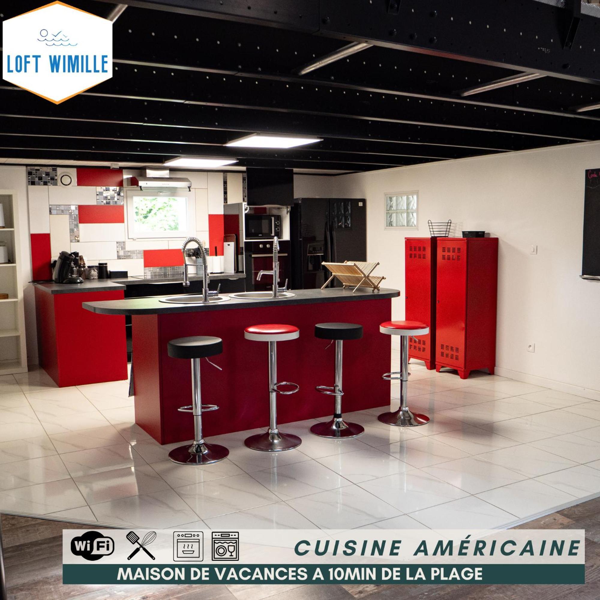 Loft Spacieux A Wimille, Proche De Nausicaa Et Des Plages, 8 Couchages Экстерьер фото
